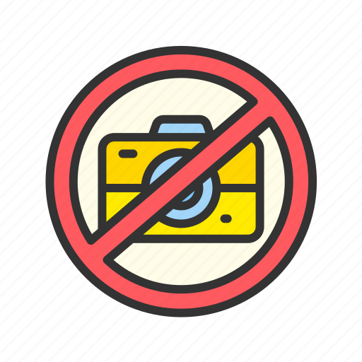 - no pictures, not-allowed, no camera, no picture taking, no cameras, forbidden, prohibited icon - Download on Iconfinder