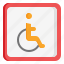 wheelchair, inclusive, disable, signaling, accessibility, signal 