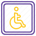 wheelchair, inclusive, disable, signaling, accessibility, signal