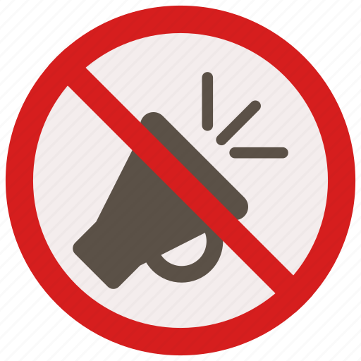 Honking, no, prohibited, signs, warning icon - Download on Iconfinder