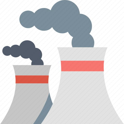 Smoke, contamination, danger, industry, pipes, pollution, warning icon - Download on Iconfinder