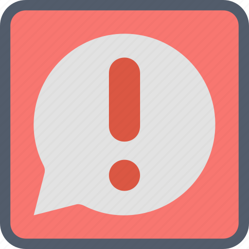 Warning, alert, attention, caution, danger, notification, sign icon - Download on Iconfinder