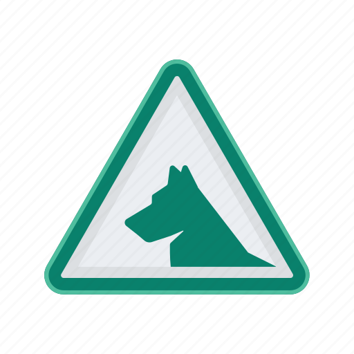 Alert, dog, sign, signs, warning icon - Download on Iconfinder