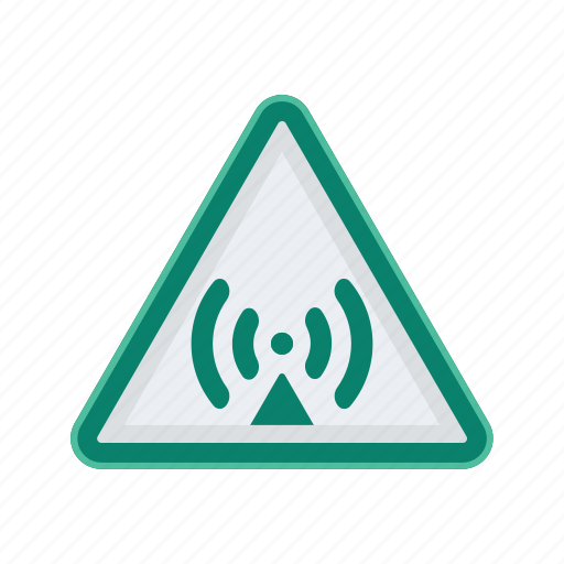 Alert, sign, signs, warning, wireless icon - Download on Iconfinder