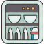 dishwasher, machine, cleaning, kitchen, household 