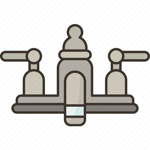 Tap, faucet, water, bathroom, plumbing icon - Download on Iconfinder