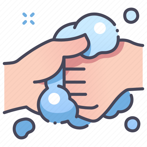 Clean, foam, handwash, medical, soap, virus, washing icon - Download on Iconfinder