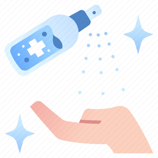Alcohol, clean, hand, sanitizer, spray, virus, wash icon - Download on Iconfinder