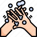 foam, hand, hands, soap, wash, washing, wiping