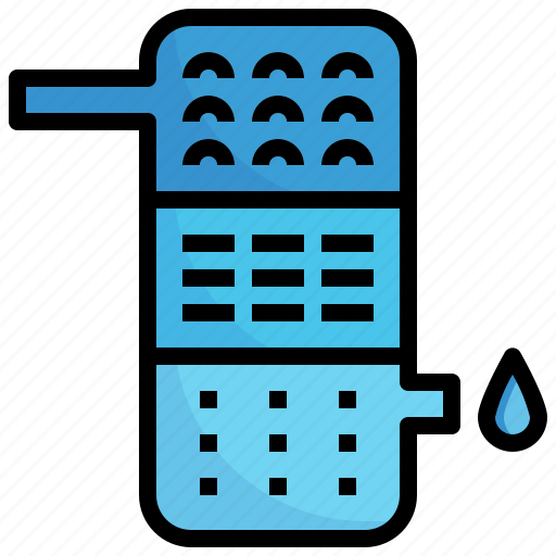 Filtration2, liquid, clean, water, recycle, waste icon - Download on Iconfinder