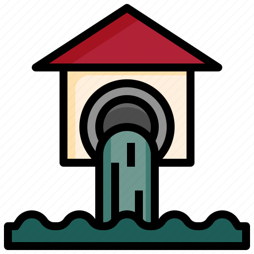 Village1, house, home, building, waste, water icon - Download on Iconfinder