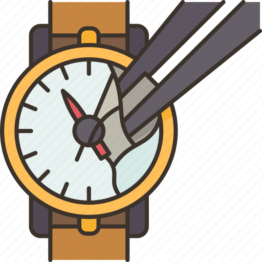 Watch, repair, watchmaker, mechanic, open icon - Download on Iconfinder
