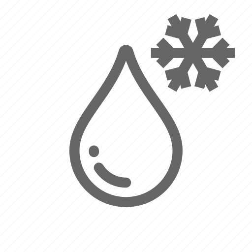 Cold, cool, drop, ice, water icon - Download on Iconfinder