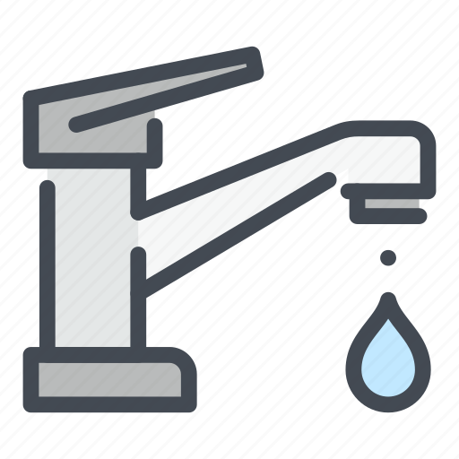 Water, tap, faucet, drop icon - Download on Iconfinder