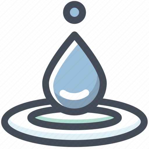 Drop, drop water, liquid, spa, water, waterproof icon - Download on Iconfinder