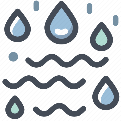 Drop, liquid, rain, river, water, wave icon - Download on Iconfinder