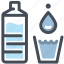 aqua, bottle, drink, drop, glass, resolutions, water 