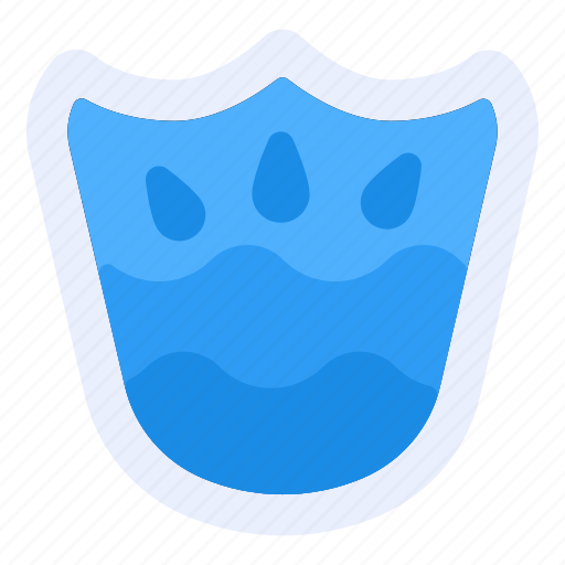 Shield, water, drop, security, protection, secure, lock icon - Download on Iconfinder