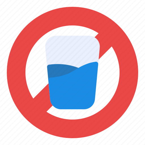 No, drink, water, drop, glass icon - Download on Iconfinder