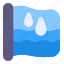 water, drop, flag, country, national, nation 