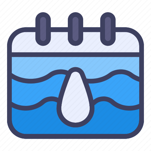 Water, season, calendar, schedule, event, date icon - Download on Iconfinder