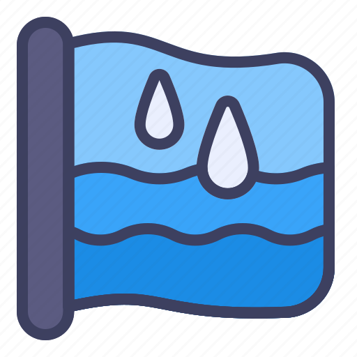 Water, drop, flag, country, national, ocean, sea icon - Download on Iconfinder