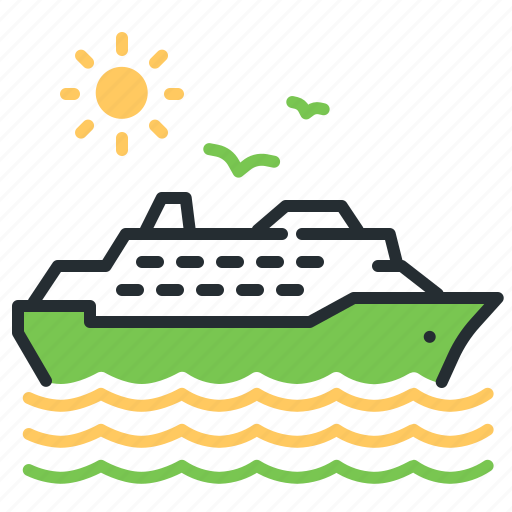 Cruiser, ship, vacation, voyage icon - Download on Iconfinder