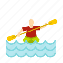 canoe, kayak, people, rowing, sea, sport, summer 