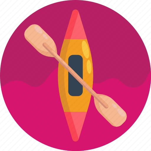 Kayaki, watersports, boat, sailing, sail, paddle icon - Download on Iconfinder