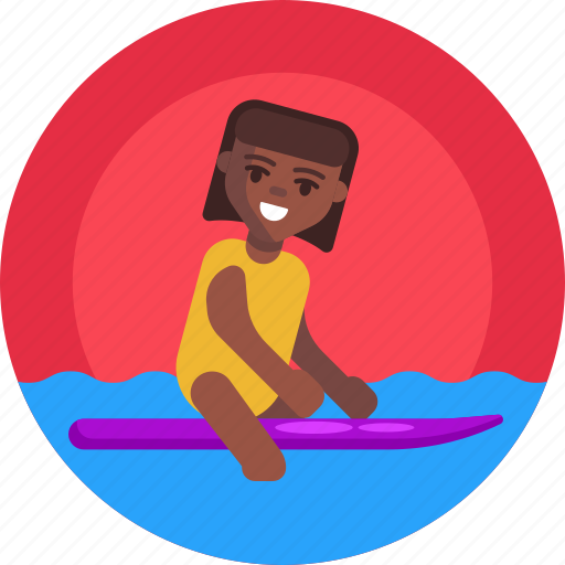 Bodyboarding, flowboard, watersports icon - Download on Iconfinder