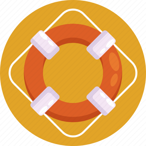 Floater, life ring, lifeguard, lifebuoy, watersports, life saver icon - Download on Iconfinder