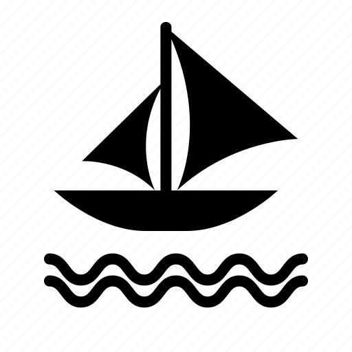 Boat icon, sailboat, sailing boat, travel icon - Download on Iconfinder