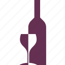 alcohol, bottle, drink, glass, purple, wine
