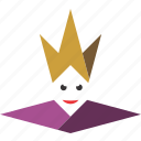 logo, queen, woman