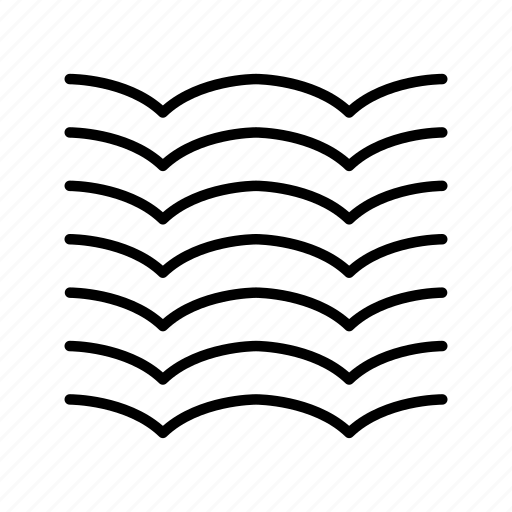 Curve, sonar, ocean, flow, sea, wave, vibration icon - Download on Iconfinder