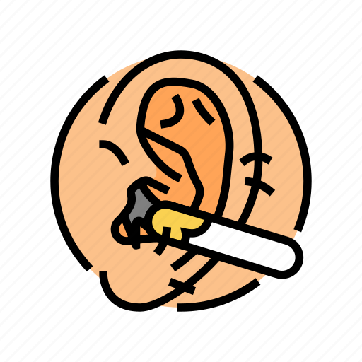 Ear, hair, removal, wax, salon, depilation icon - Download on Iconfinder