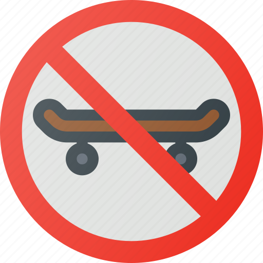 Find, no, sign, skateboarding, wayfinding icon - Download on Iconfinder