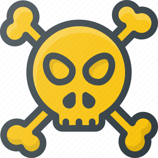 Danger, death, find, map, of, sign, wayfinding icon - Download on Iconfinder