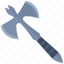 axe, blade, hatchet, martial, metal, tool, weapon