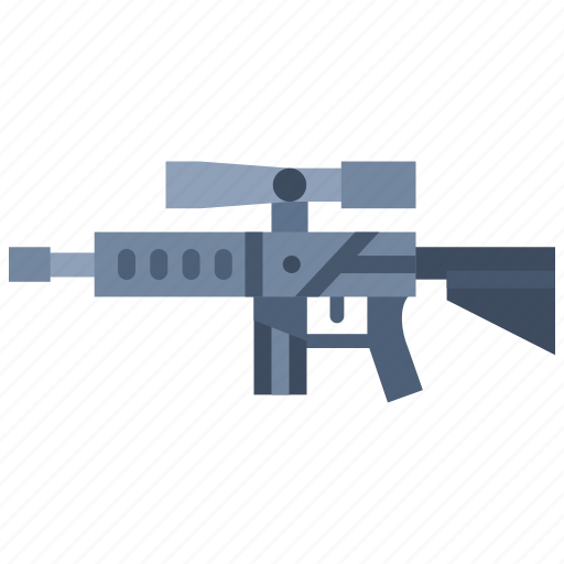 Aiming, firearm, gun, rifle, shooting, sniper, weapon icon - Download on Iconfinder