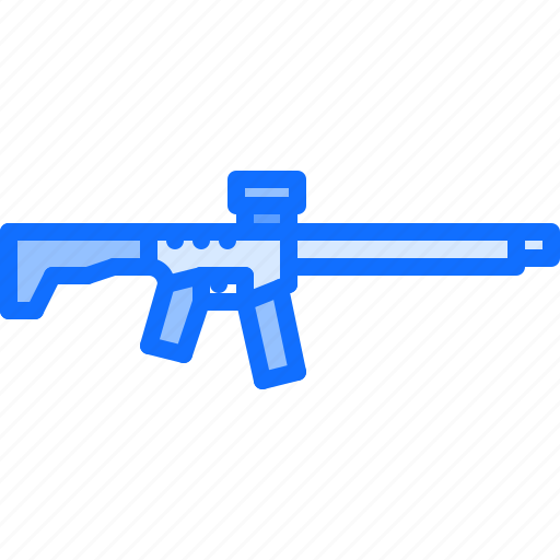 Assault, rifle, gun, weapon icon - Download on Iconfinder