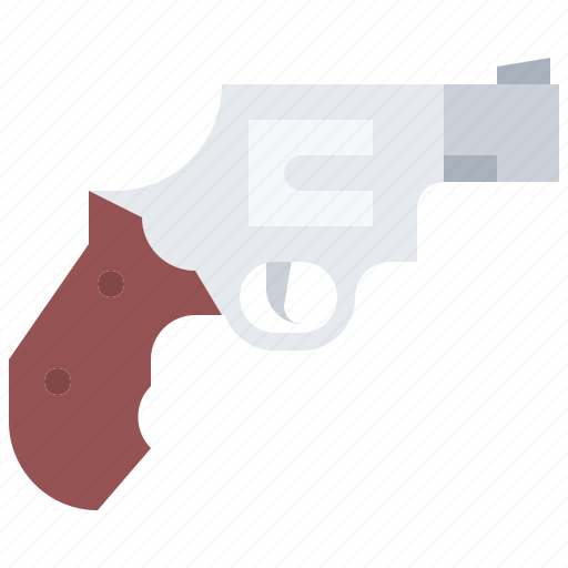 Pistol, revolver, gun, weapon icon - Download on Iconfinder