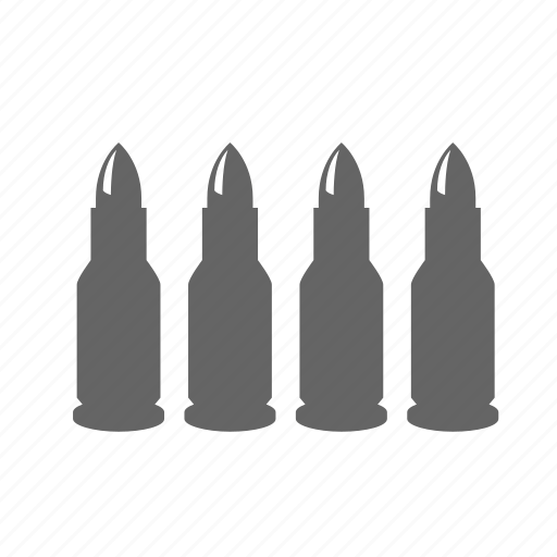 Ammunition, bullet, weapon, ammo, gun, military icon - Download on Iconfinder
