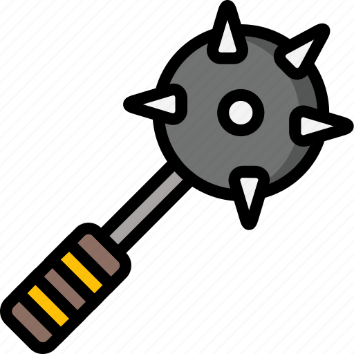 Color, mace, ultra, weapon, weaponry icon - Download on Iconfinder