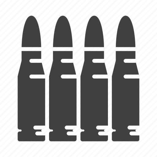 Bullets, military, weapon icon - Download on Iconfinder