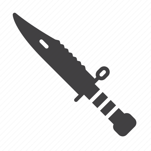 Bayonet, knife, military, weapon icon - Download on Iconfinder