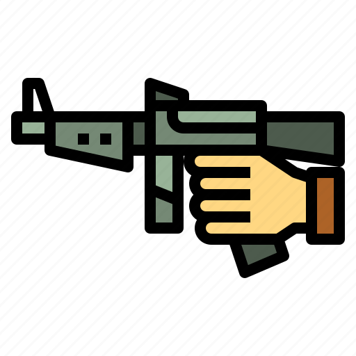 Gun, hand, launchers, weapon icon - Download on Iconfinder
