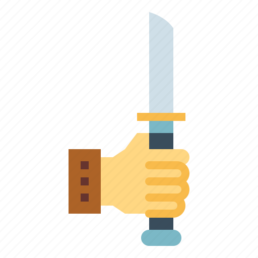Ancient, hand, tanto, weapon icon - Download on Iconfinder