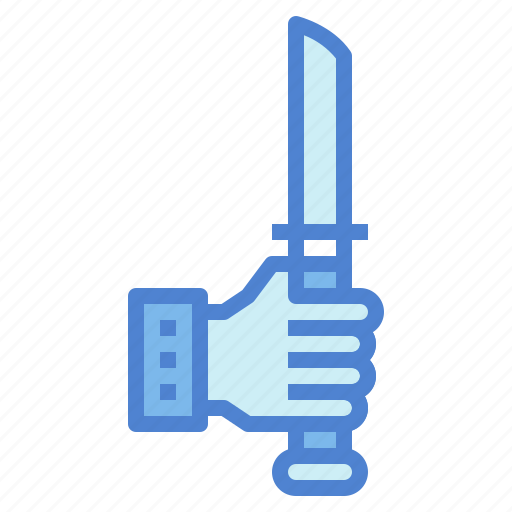Ancient, hand, tanto, weapon icon - Download on Iconfinder