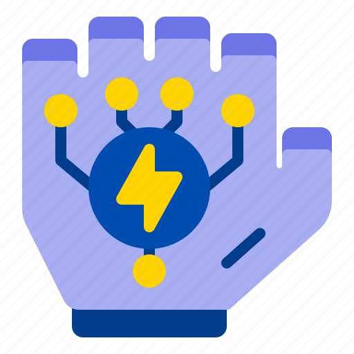 Gadget, glove, hand, smart, wearable icon - Download on Iconfinder